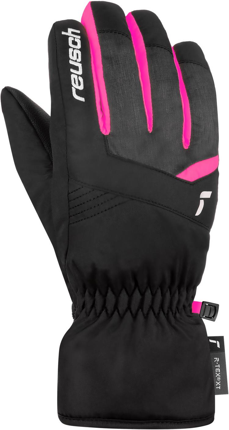 Reusch Reusch Bennet R-TEX&reg; XT Junior Handschuh Kinder - 7771 blck/blck melang/pink glo - 0 | SportScheck