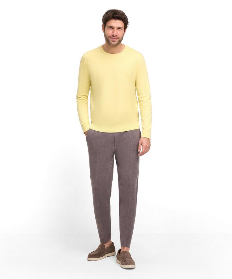 Falke Falke Cotton Crew Neck Strickpullover Herren - hay (1105) - 1 | SportScheck