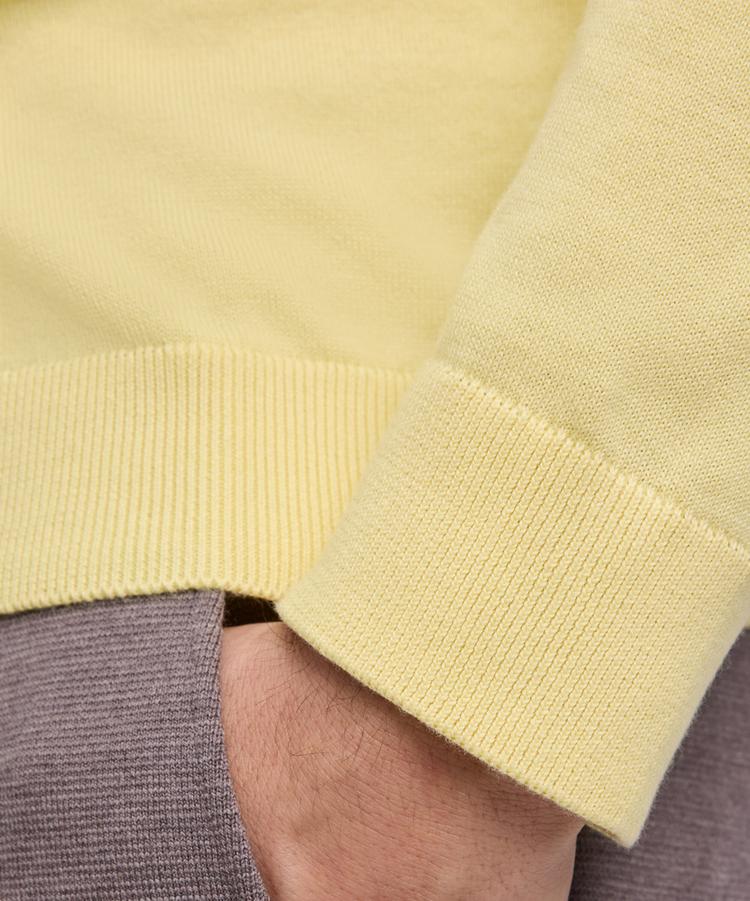 Falke Falke Cotton Crew Neck Strickpullover Herren - hay (1105) - 2 | SportScheck