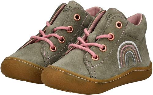 Rückansicht von Pepino Halbschuhe Halbschuhe Kinder Grau/Rosa