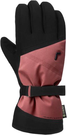 Rückansicht von Reusch GORE-TEX Susan GORE-TEX Skihandschuhe Damen 7491 black/hawthorn rose