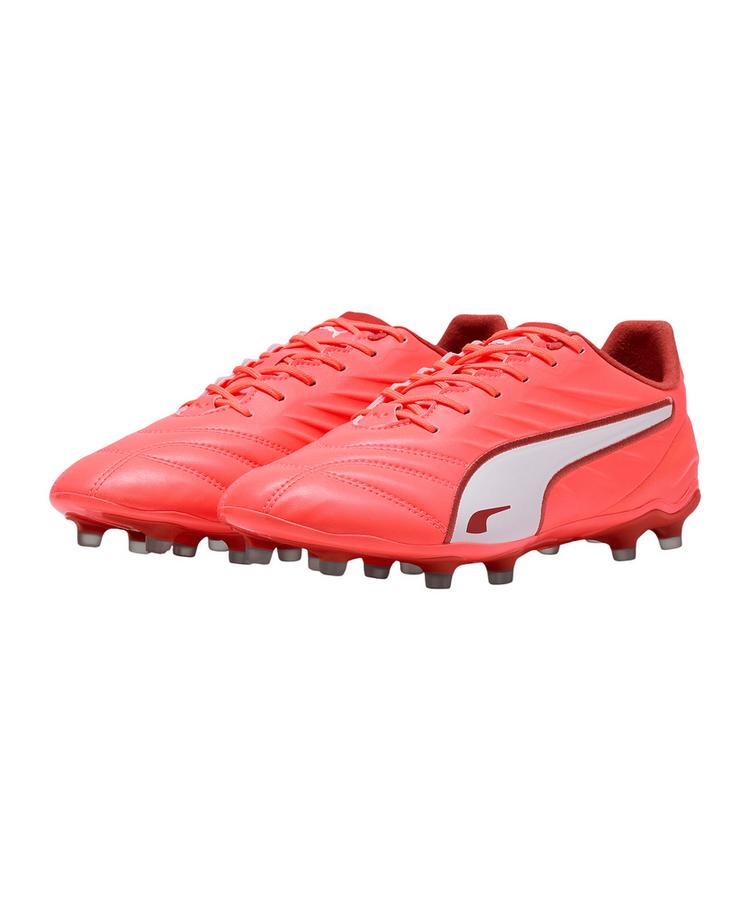 PUMA PUMA KING Pro FG/AG Unlimited Fu&szlig;ballschuhe - rot - 3 | SportScheck