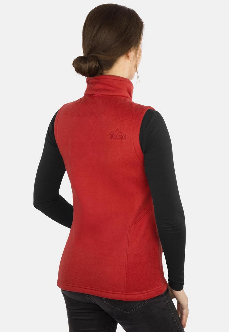 normani Outdoor Sports normani Outdoor Sports Kiamika Fleeceweste Damen - Rot - 1 | SportScheck