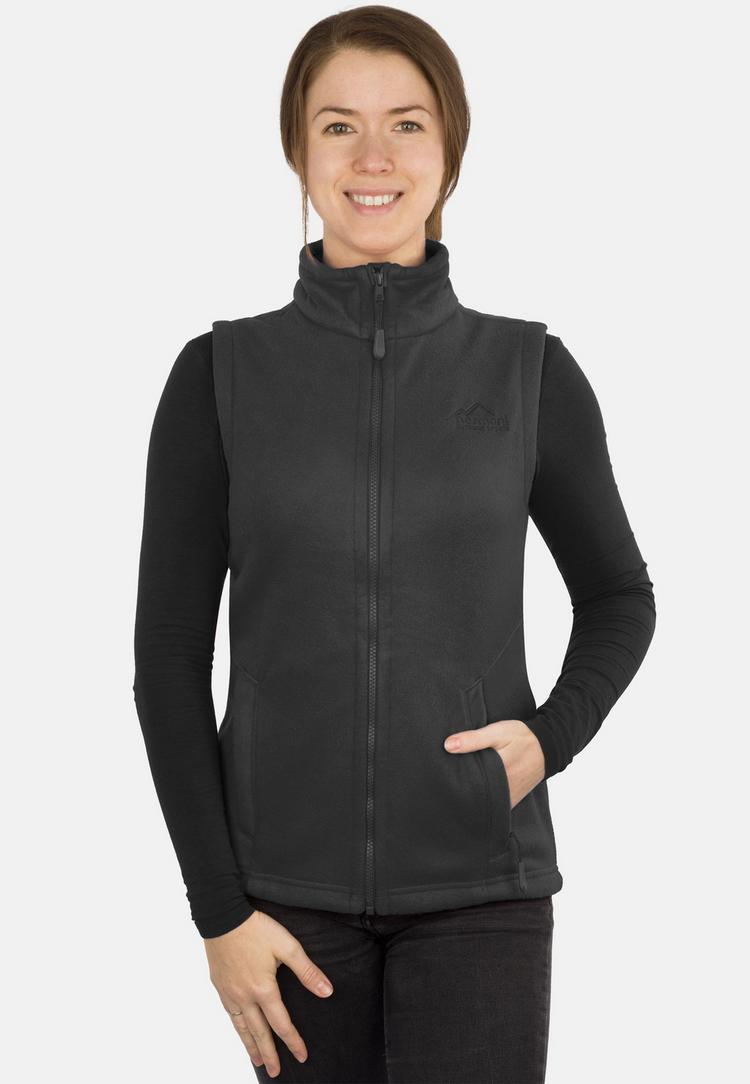 normani Outdoor Sports normani Outdoor Sports Kiamika Fleeceweste Damen - Anthrazit - 0 | SportScheck