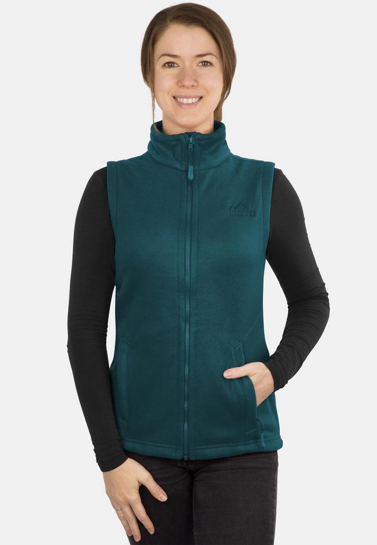 normani Outdoor Sports normani Outdoor Sports Kiamika Fleeceweste Damen - Petrol - 0 | SportScheck