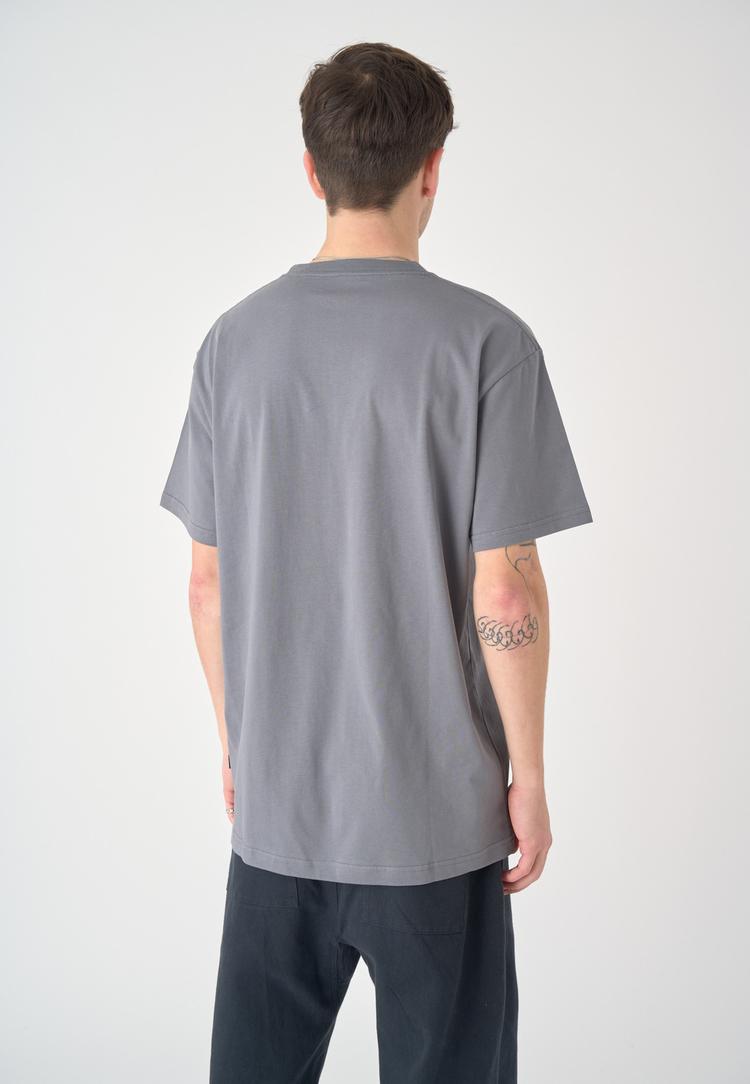 Cleptomanicx Cleptomanicx Ligull Boxy 2 T-Shirt Herren - Lava Smoke - 3 | SportScheck