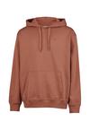 Cleptomanicx Ligull Boxy Hoodie Herren - Russet