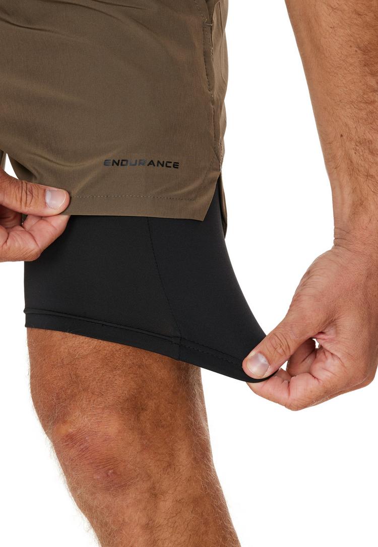Endurance Endurance Jaivil Funktionsshorts Herren - 1134 Canteen - 4 | SportScheck