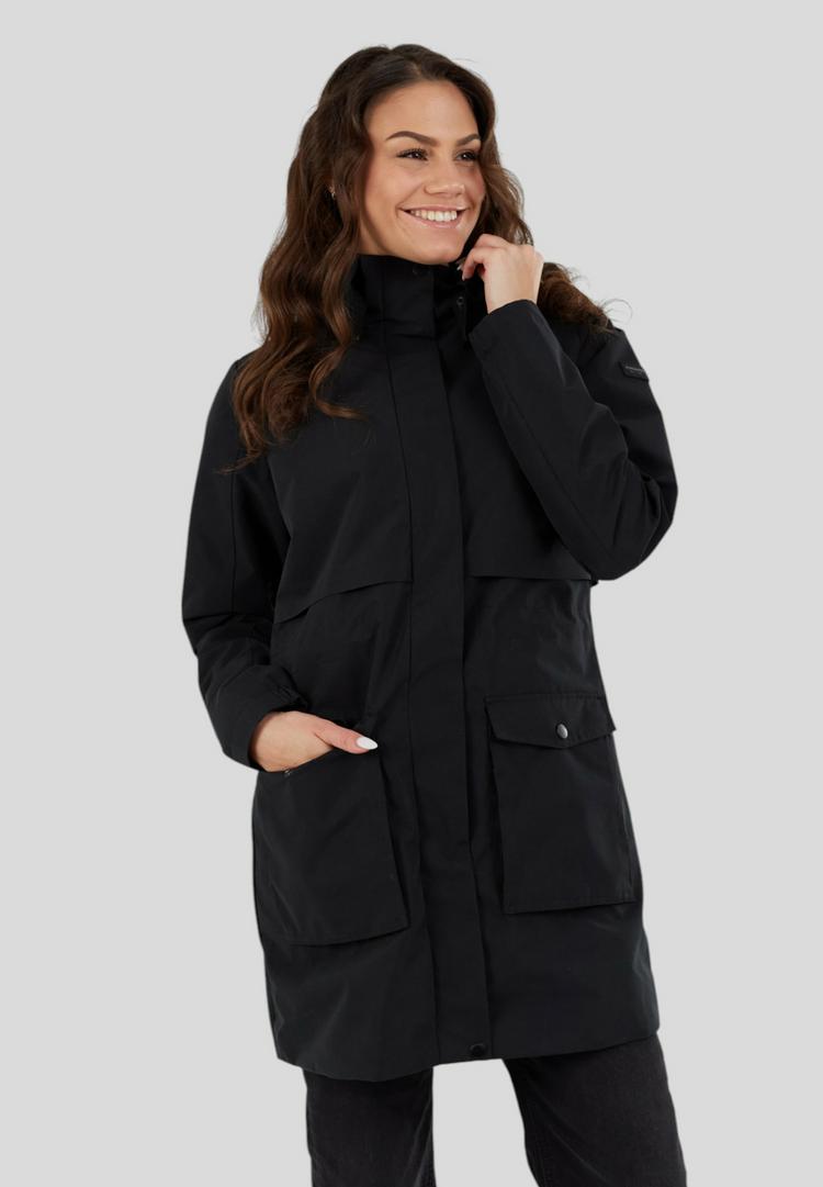 FUNDANGO FUNDANGO Zhuri Waterproof Jacket Regenjacke Damen - schwarz - 0 | SportScheck