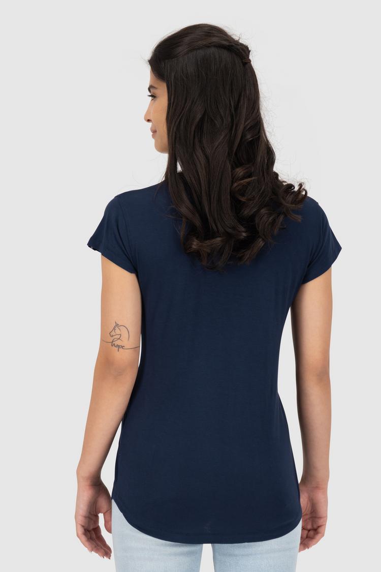 ALIFE AND KICKIN ALIFE AND KICKIN AriAK T-Shirt Damen - marine - 2 | SportScheck