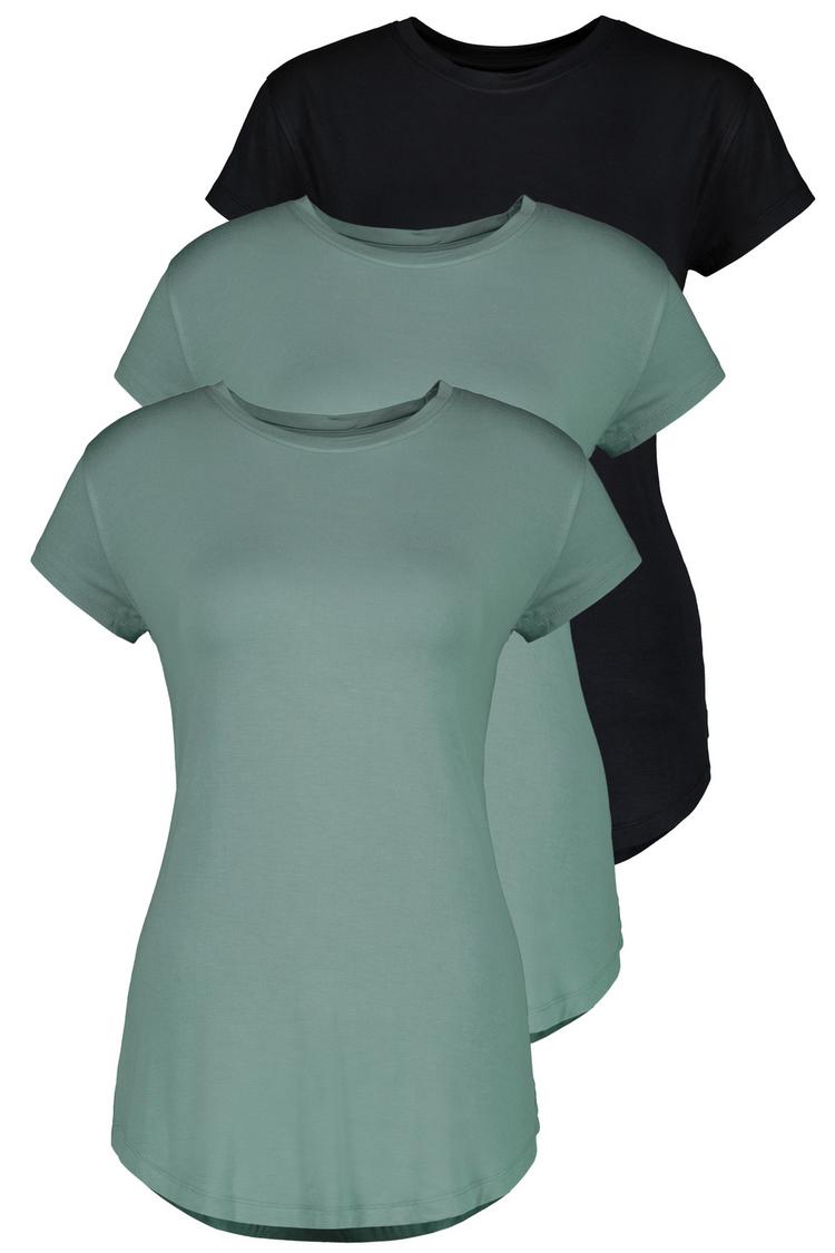 ALIFE AND KICKIN ALIFE AND KICKIN AriAK T-Shirt Damen - alpine frost / black - 0 | SportScheck