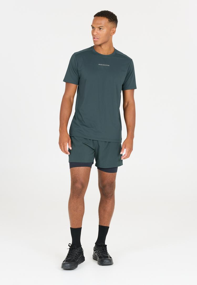 Endurance Endurance Loker Funktionsshirt Herren - 3242 Dusty Forest - 0 | SportScheck