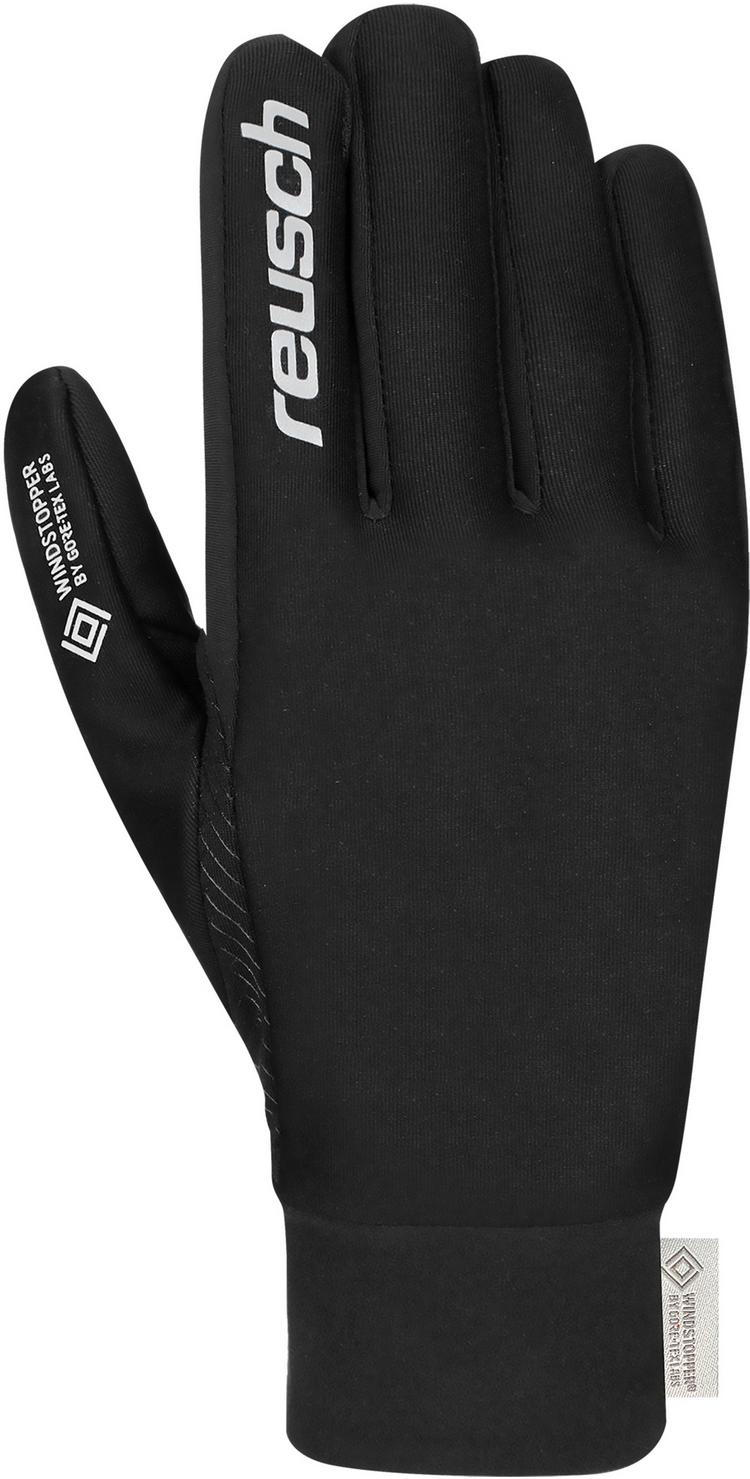 Reusch Reusch Karayel WINDSTOPPER&reg; TOUCH-TEC Junior Handschuh Kinder - 7702 black / silver - 0 | SportScheck
