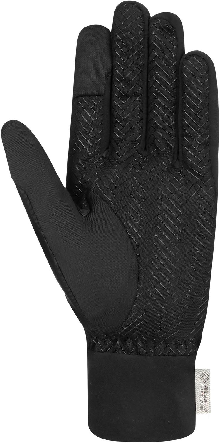 Reusch Reusch Karayel WINDSTOPPER&reg; TOUCH-TEC Junior Handschuh Kinder - 7702 black / silver - 0 | SportScheck