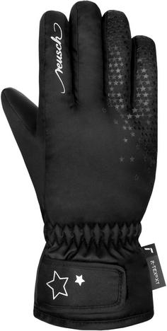 Rückansicht von Reusch Alice R-TEX® XT Junior Skihandschuhe Kinder 7700 black