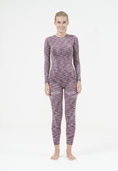 Rückansicht von Endurance Langarmshirt Damen 4150 Purple Grape