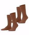 ESPRIT Basic Uni 2-Pack Socken Herren - rosewood (5225)