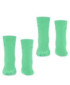 Rückansicht von ESPRIT Foot Logo SO  2-Pack Freizeitsocken Kinder spring bud (7521)