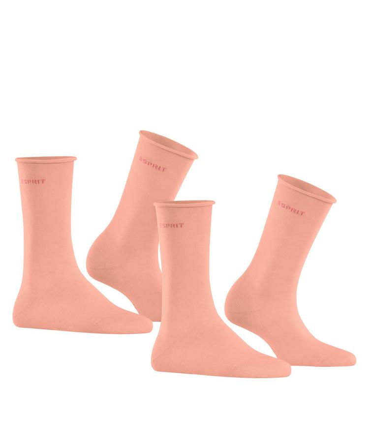 ESPRIT ESPRIT Basic Pure SO 2-Pack Socken Damen - apricot (8790) - 0 | SportScheck