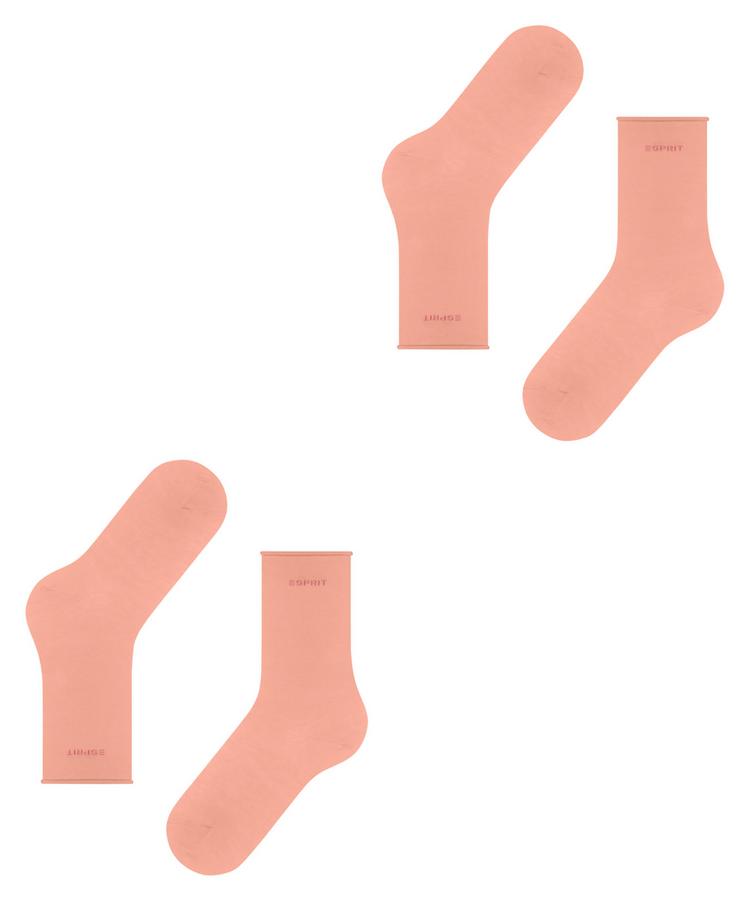 ESPRIT ESPRIT Basic Pure SO 2-Pack Socken Damen - apricot (8790) - 2 | SportScheck
