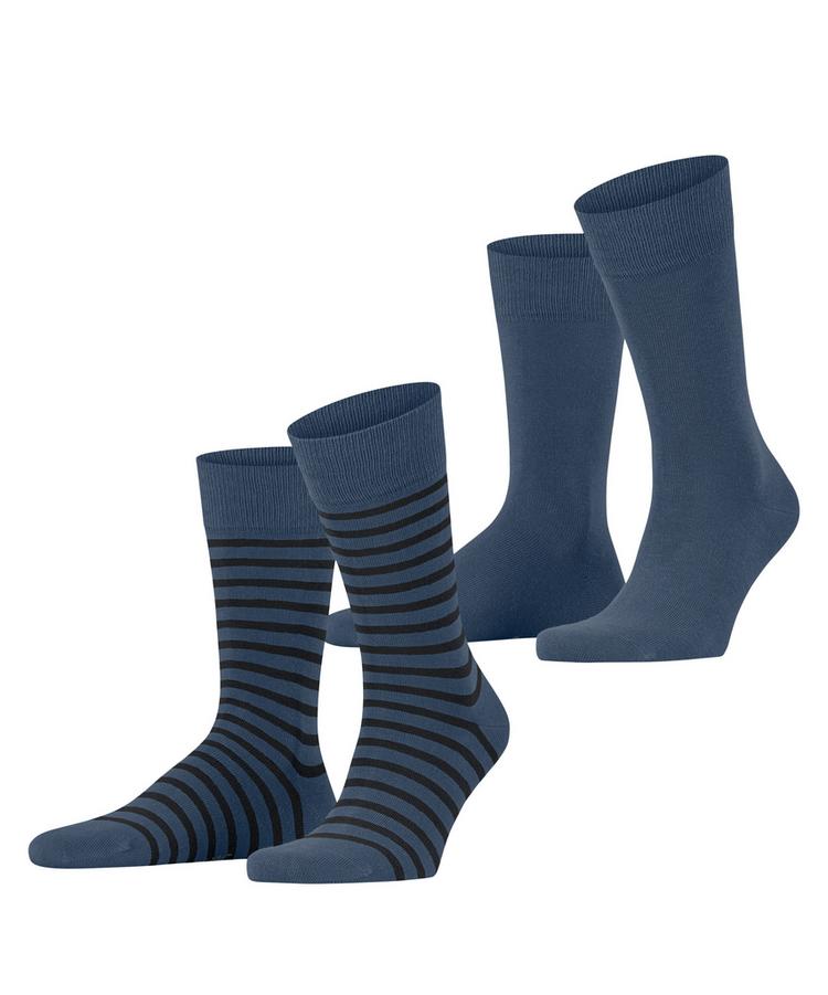 ESPRIT ESPRIT Fine Stripe  2-Pack Socken Herren - blueb.peel (6220) - 0 | SportScheck