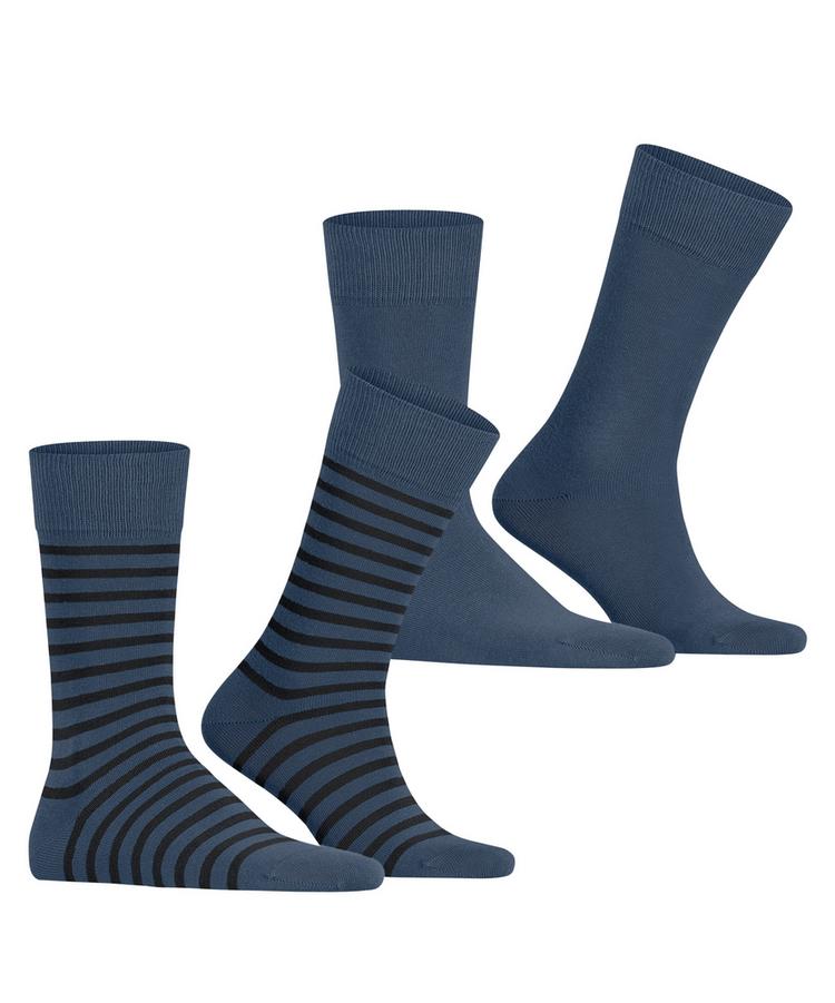 ESPRIT ESPRIT Fine Stripe  2-Pack Socken Herren - blueb.peel (6220) - 0 | SportScheck
