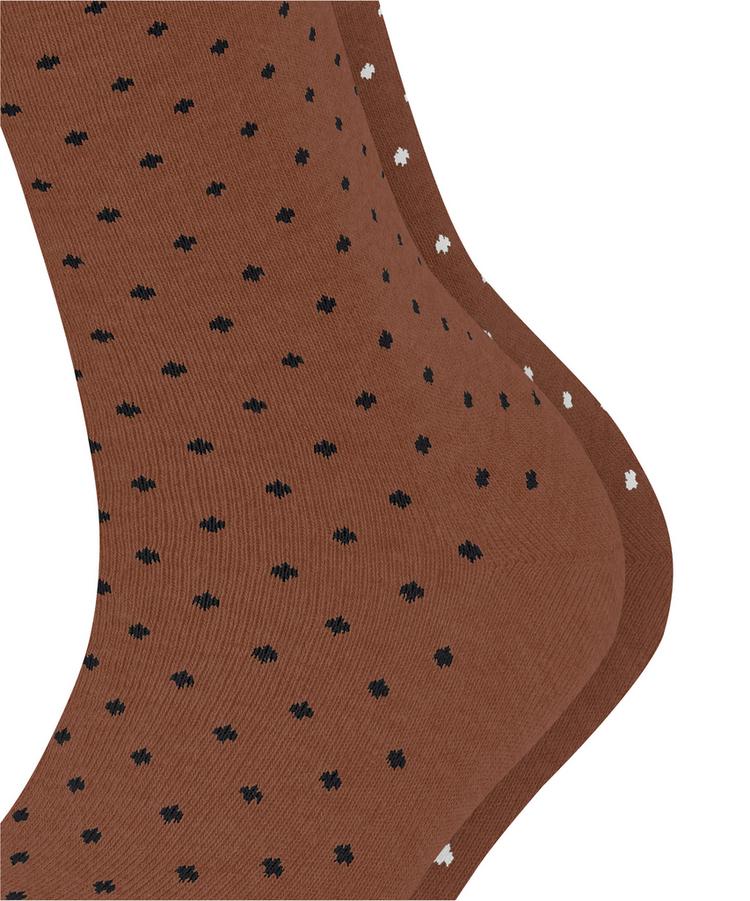ESPRIT ESPRIT Fine Dot  2-Pack Socken Damen - rosewood (5225) - 1 | SportScheck