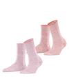 ESPRIT Allover Stripe  2-Pack Socken Damen - mouline (0230)