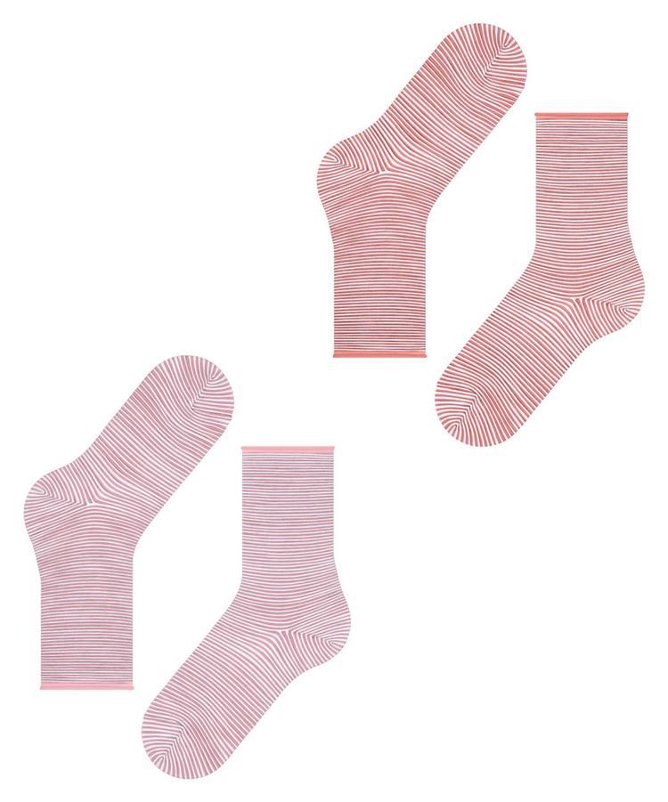 ESPRIT ESPRIT Allover Stripe  2-Pack Socken Damen - mouline (0230) - 2 | SportScheck