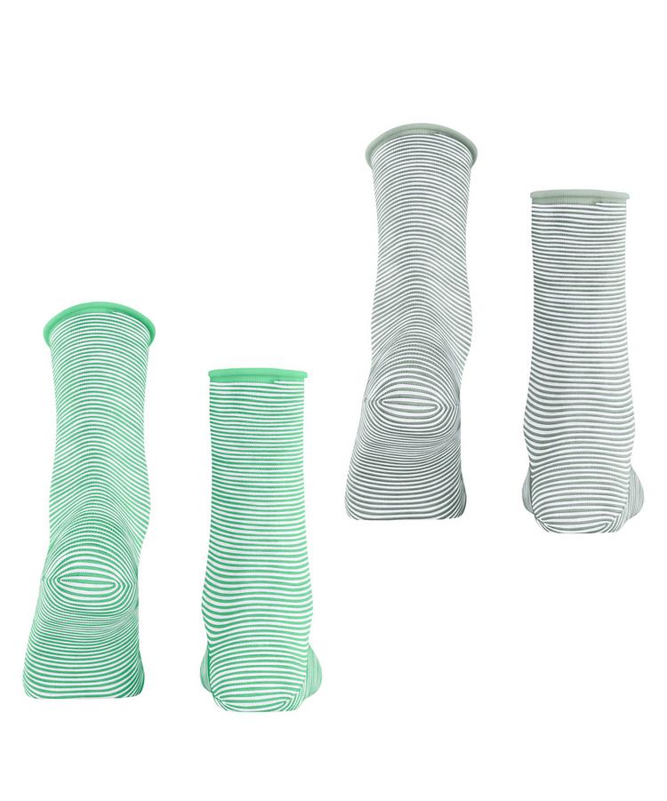 ESPRIT ESPRIT Allover Stripe  2-Pack Socken Damen - mouline (0240) - 0 | SportScheck