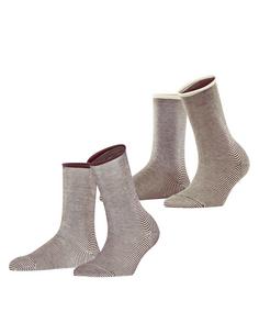 ESPRIT Allover Stripe  2-Pack Freizeitsocken Damen sortiment alt (0350)