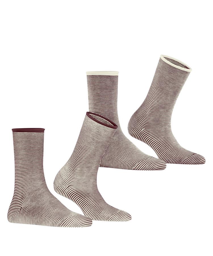ESPRIT ESPRIT Allover Stripe  2-Pack Socken Damen - sortiment alt (0350) - 0 | SportScheck