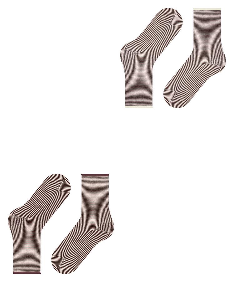 ESPRIT ESPRIT Allover Stripe  2-Pack Socken Damen - sortiment alt (0350) - 2 | SportScheck