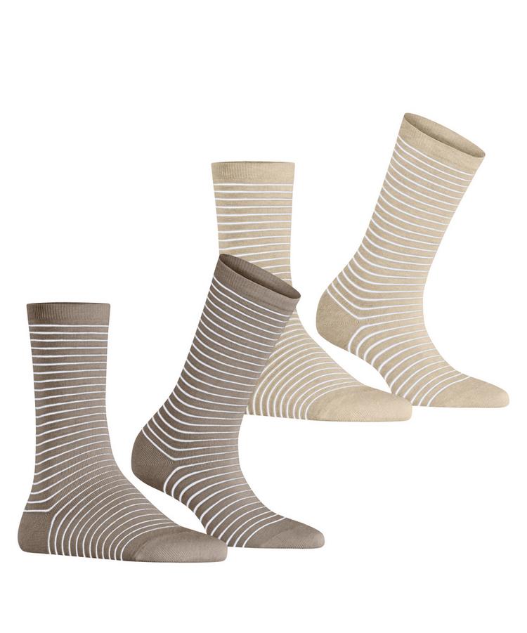 ESPRIT ESPRIT Fine Line  2-Pack Socken Damen - sortiment (0120) - 0 | SportScheck
