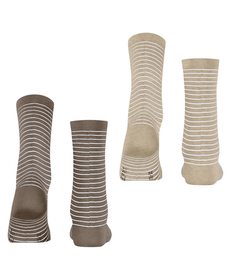 ESPRIT ESPRIT Fine Line  2-Pack Socken Damen - sortiment (0120) - 0 | SportScheck