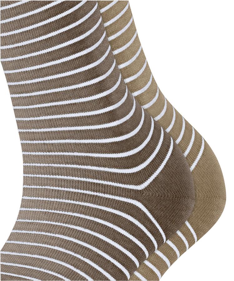 ESPRIT ESPRIT Fine Line  2-Pack Socken Damen - sortiment (0120) - 1 | SportScheck