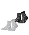 ESPRIT Twig SSO  2-Pack Socken Damen - sortiment (0050)