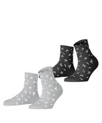 ESPRIT Twig SSO  2-Pack Socken Damen - sortiment (0050)