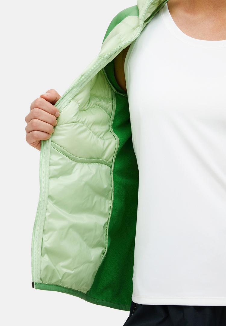 Peak Performance Peak Performance W Helium Down Hybrid Hood Funktionsjacke Damen - pastellgruen - 2 | SportScheck