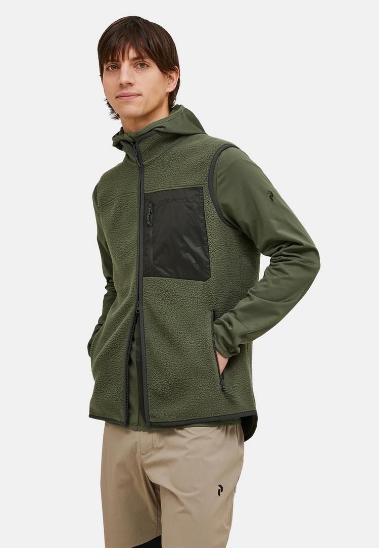 Peak Performance Peak Performance Fleeceweste Herren - olive - 1 | SportScheck
