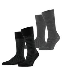 ESPRIT Illusional Grid SO  2-Pack Socken Herren - sortiment (0050)