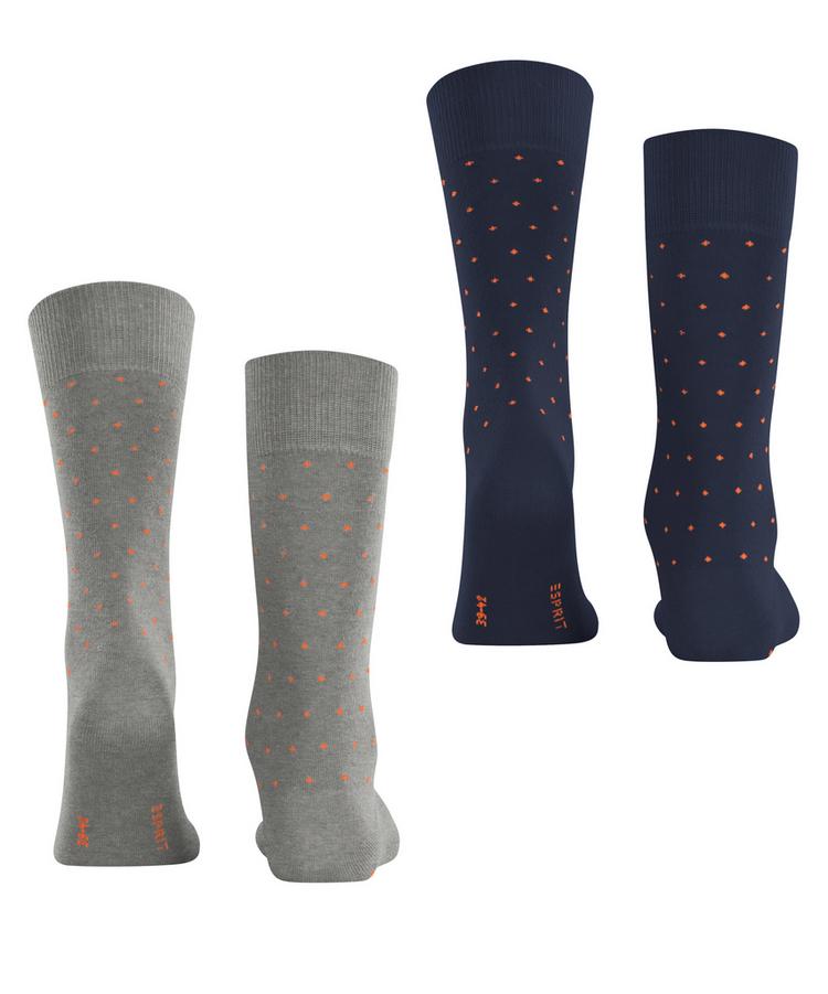 ESPRIT ESPRIT Fine Dot  2-Pack Socken Herren - sortiment (0120) - 0 | SportScheck