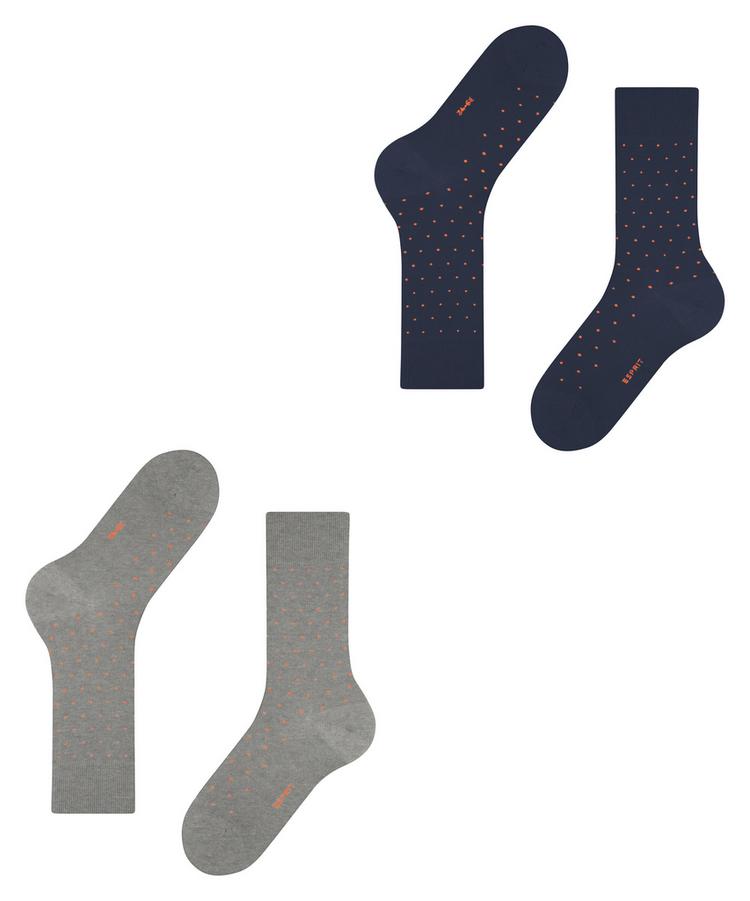 ESPRIT ESPRIT Fine Dot  2-Pack Socken Herren - sortiment (0120) - 2 | SportScheck