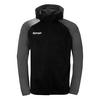 Kempa Ambition 28 Kapuzenjacke - schwarz