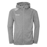 Kempa Ambition 28 Kapuzenjacke - dark grau melange