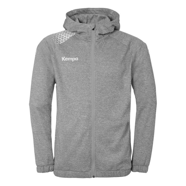 Kempa Kempa Ambition 28 Kapuzenjacke Kinder - dark grau melange - 0 | SportScheck