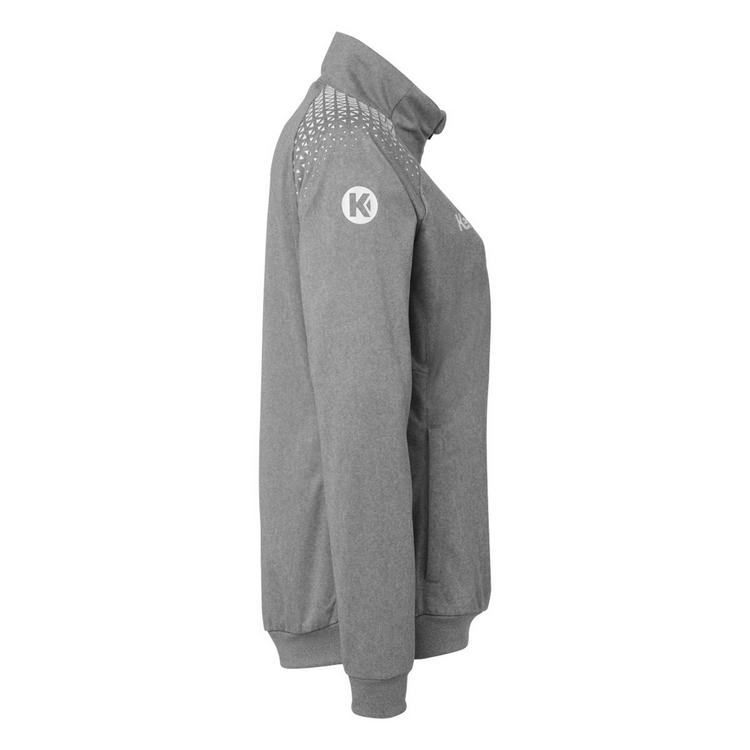 Kempa Kempa Ambition 28 Poly Women Trainingsjacke Damen - dark grau melange - 1 | SportScheck