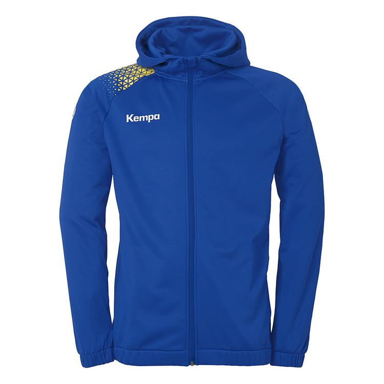 Kempa Kempa Ambition 28 Kapuzenjacke Kinder - royal/limonengelb - 0 | SportScheck