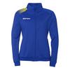 Kempa Ambition 28 Poly Women Trainingsjacke Damen - royal/limonengelb