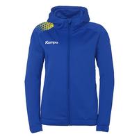 Kempa Ambition 28 Women Kapuzenjacke Damen - royal/limonengelb